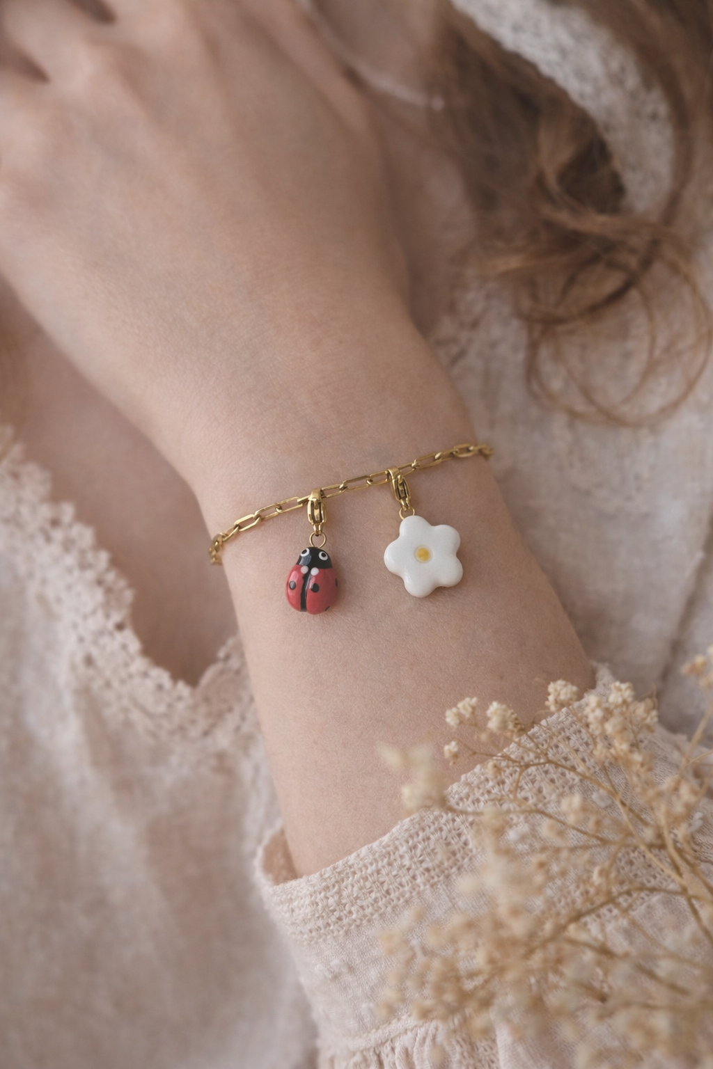 Bracelet bohème et charme naturel
