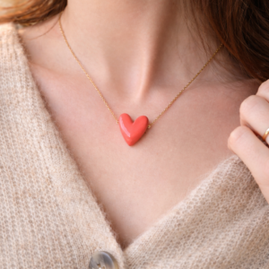 Collier Jeanne Rouge