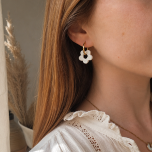 Boucles d’oreilles Marguerite
