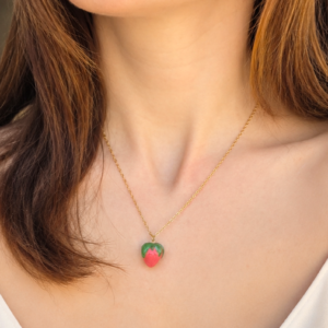 Collier Fraise